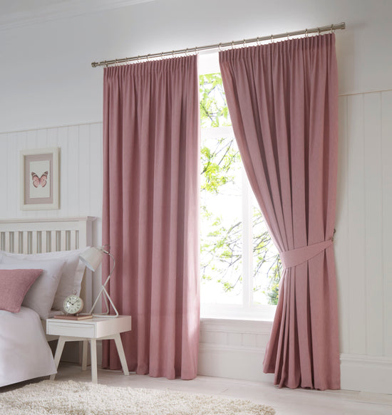 Soft Mauve-Black Out Curtain