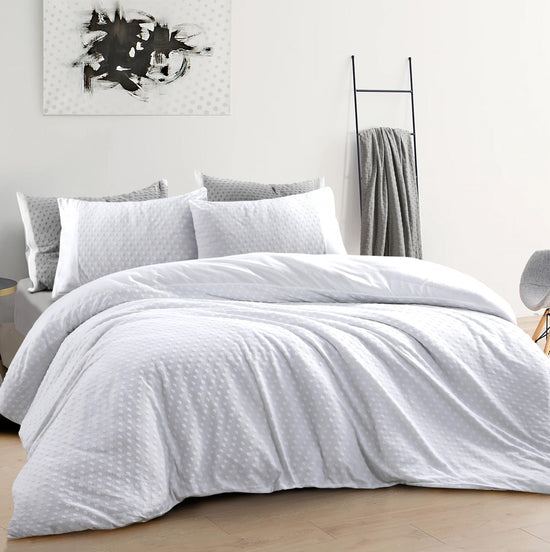 Dotted Terry Duvet Cover